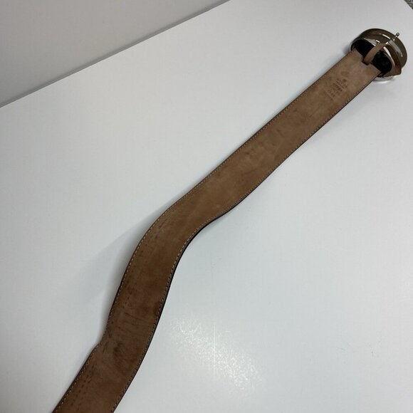 Gucci Embossed Black Belt with Silver GG Buckle - Picture 11 of 16